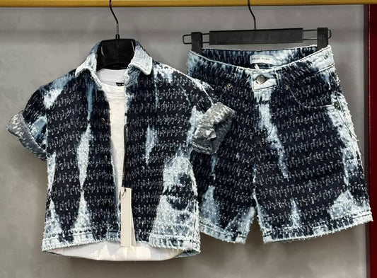 coordinato camicia e bermuda