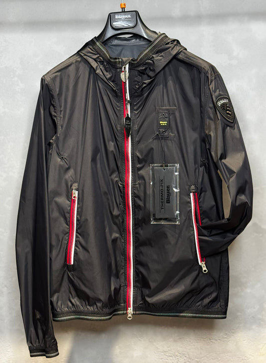 Blauer antivento bambino