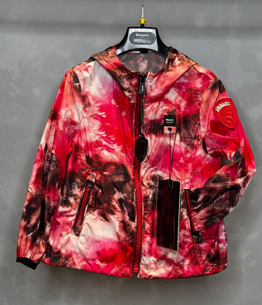 Blauer antivento bambina